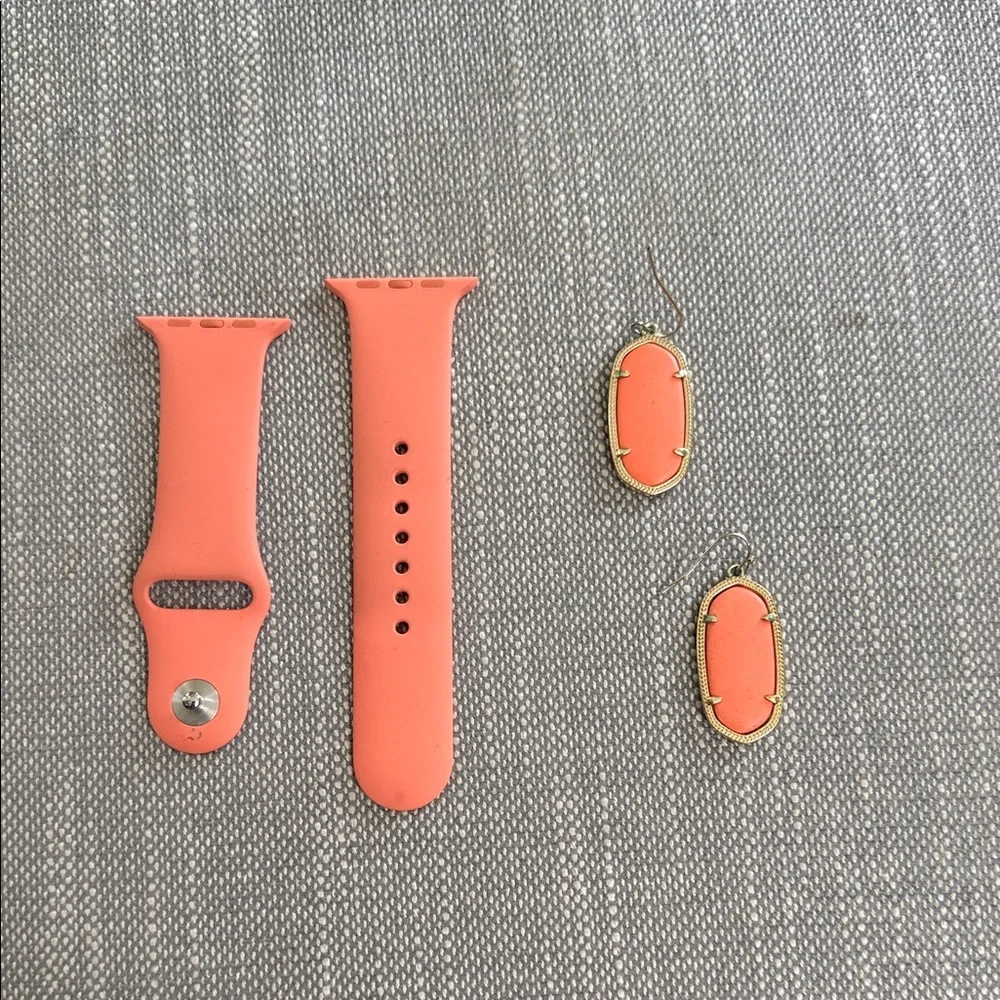 Apple Coral Wristband Set
